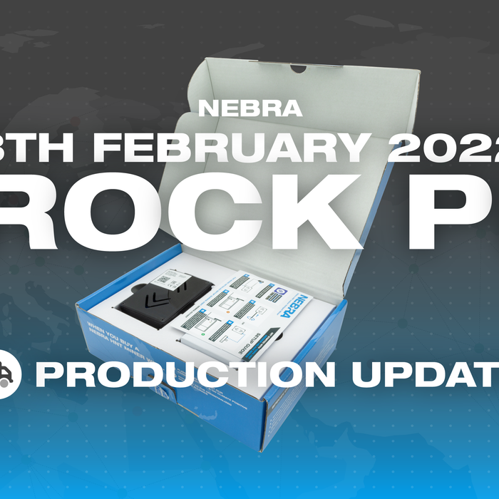 Nebra ROCK Pi Miner update - Manufacturing is restarting