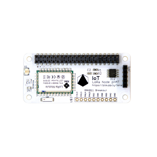 IoT LoRa Node pHAT for Raspberry Pi (868MHz/915MHz)