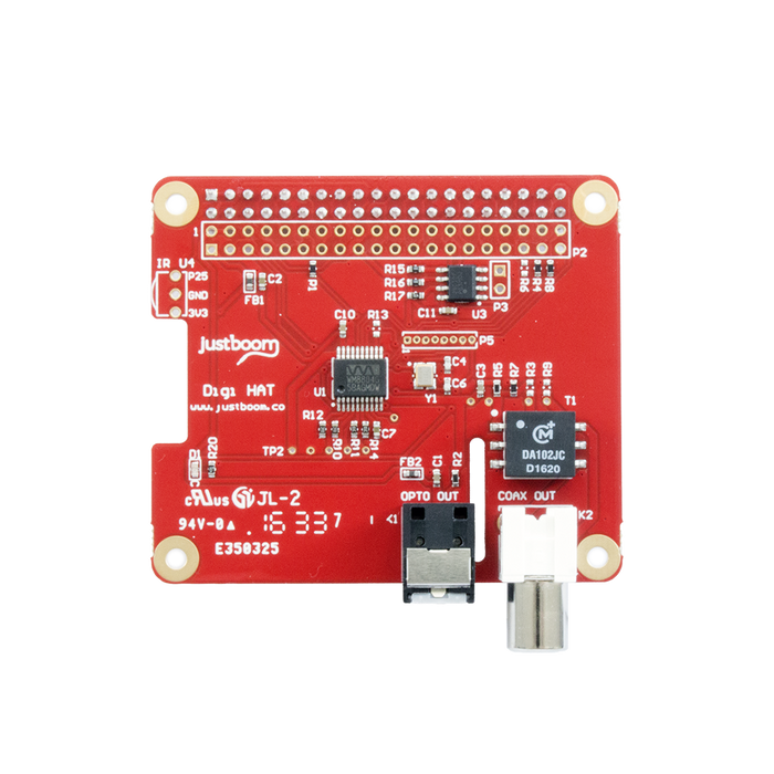 JustBoom Digi HAT for the Raspberry Pi