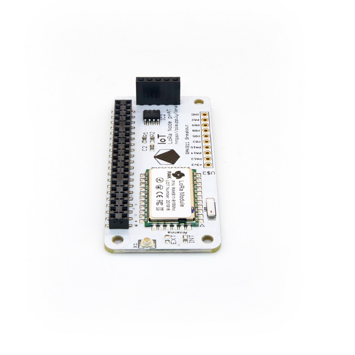 IoT LoRa Node pHAT for Raspberry Pi (868MHz/915MHz)