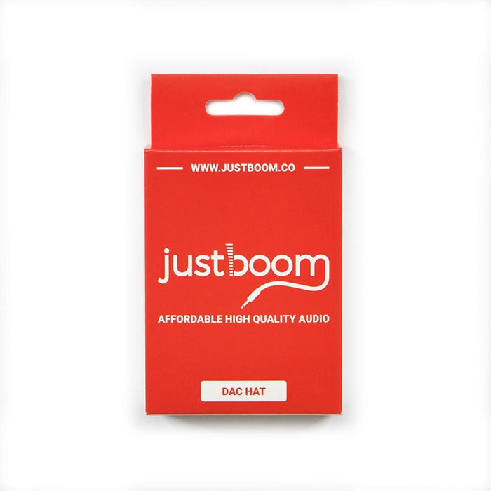 JustBoom DAC HAT Packaging