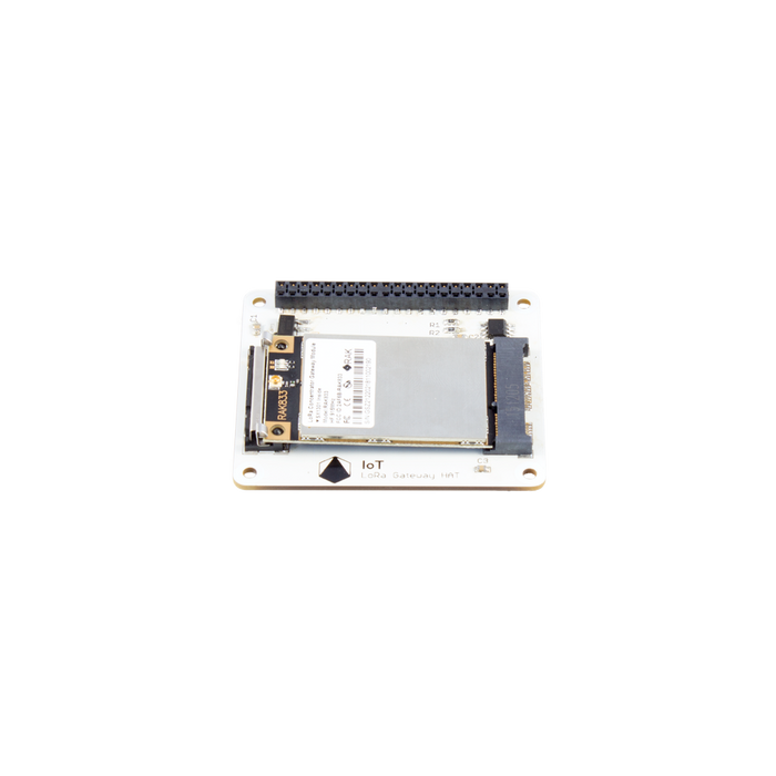 Pi Supply IoT LoRa Gateway HAT (868 MHz / 915 MHz) for Raspberry Pi with RAK833 SPI LoRa Gateway Concentrator mPCIe Module based on SX1301