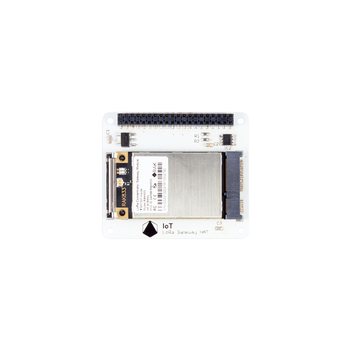 Pi Supply IoT LoRa Gateway HAT for Raspberry Pi with RAK833 SPI LoRa Gateway Concentrator mPCIe Module based on SX1301