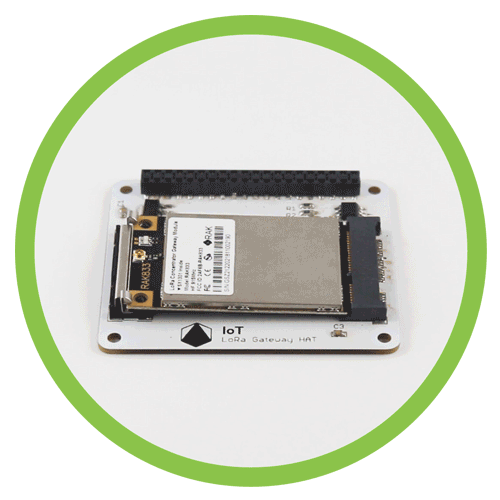 IoT LoRa Gateway HAT for Raspberry Pi (868 MHz / 915 MHz) by Pi Supply