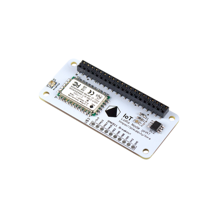 IoT LoRa Node pHAT for Raspberry Pi (868 MHz / 915 MHz)