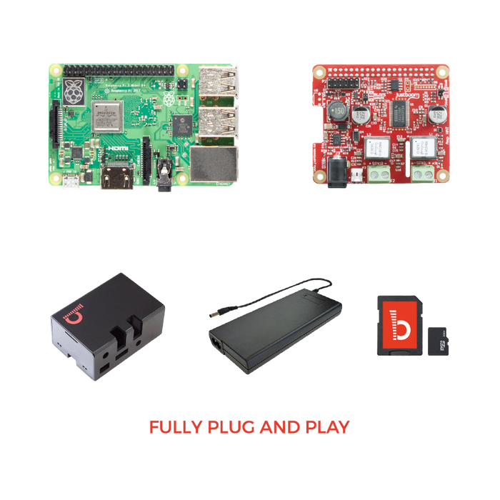 JustBoom Amp HAT Kit for Raspberry Pi