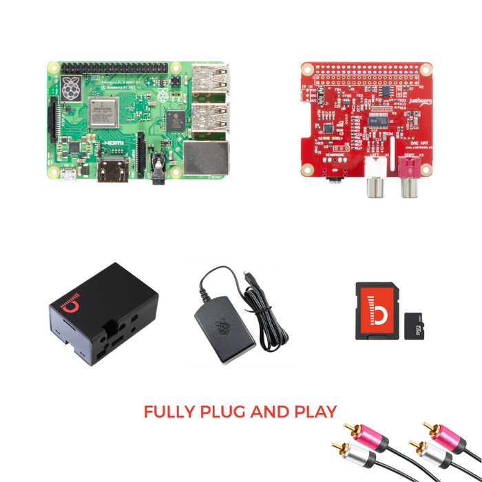 JustBoom DAC HAT Kit for Raspberry Pi