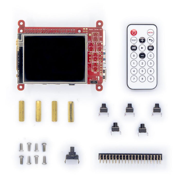 Pi Supply Media Center HAT - 2.83" touchscreen for Raspberry Pi