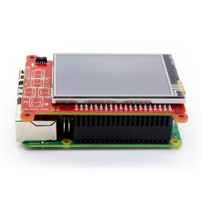 Pi Supply Media Center HAT - 2.83" touchscreen for Raspberry Pi