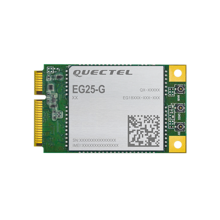 Quectel EG25-G Mini PCIe with antennas
