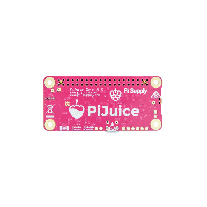 PiJuice Zero - A Portable Power Platform for Raspberry Pi Zero