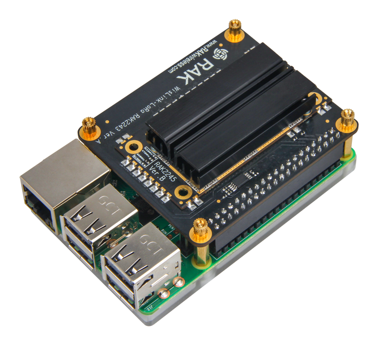 RAK2245 Pi HAT & Raspberry Pi 3B+ & 16G TF Card quick start LoRaWAN® application kit