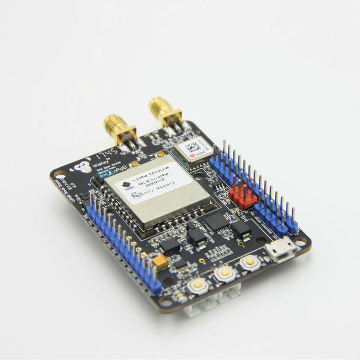 RAK815 Hybrid Location Tracker (RAK813 breakout board) with LoRa / LoRaWAN, Bluetooth 5.0 Beacon, GPS, Sensors and LCD