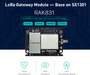 RAK831 and FT2232H Lora Gateway Concentrator Module based on SX1301