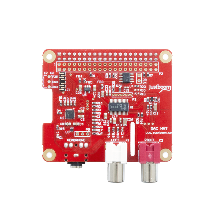 JustBoom DAC HAT for the Raspberry Pi