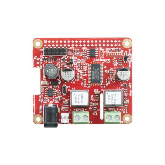 JustBoom Amp HAT for the Raspberry Pi