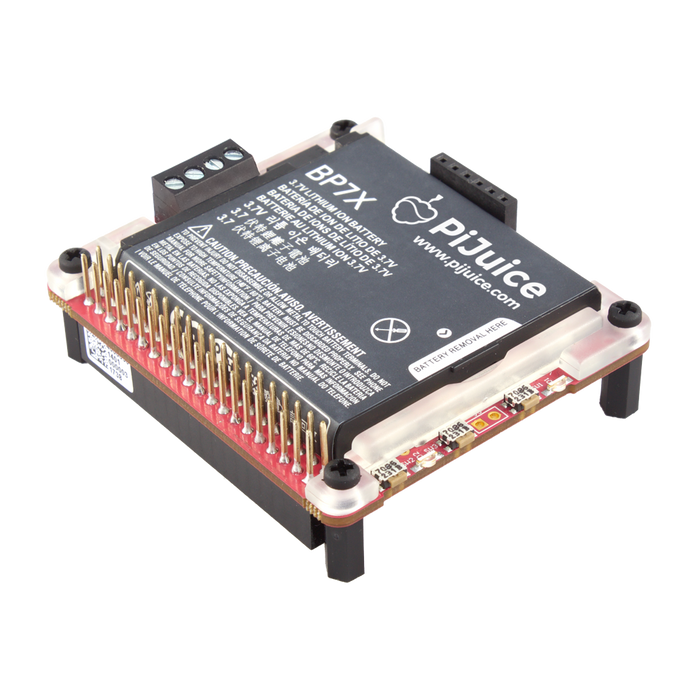 PiJuice HAT -  Uninterruptible power supply (UPS) solution for Raspberry Pi
