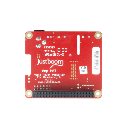 JustBoom Amp HAT for the Raspberry Pi