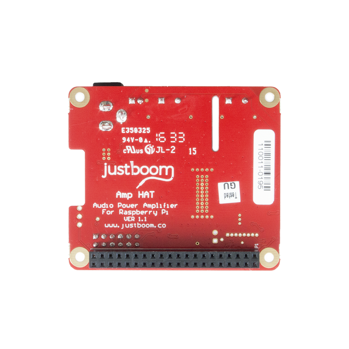 JustBoom Amp HAT for the Raspberry Pi